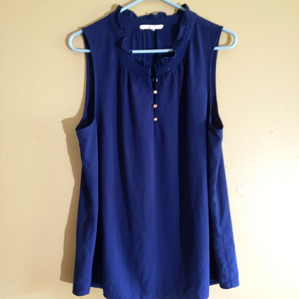 41 Hawthorn Top Sleeveless Navy